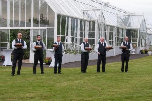 ILC verdenskongres i Irland 20.-28. august 2016 - Efter besætningsbesøget var der galla havefest hos ejerne af Ardlea Elite Limousin, Dan og Ed Tyson