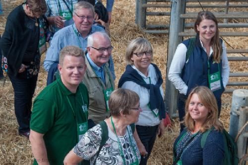 ILC verdenskongres i Irland 20.-28. august 2016 - Danskere, smil til fotografen – øverst til højre i billedet ses Rikke Højgaard Benoit, også dansker men nu emigreret til Frankrig