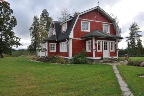 Studietur - Her var også et fint hus i den typiske stil, der ses overalt hvor vi kom frem.